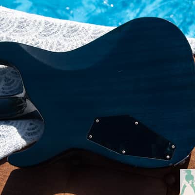Late 90's ESP Horizon Custom Classic - Neck Through - See Through Blue w a KILLER AAA Flamed Maple Top - Made In Japan - Pro Set Up w Perfect Frets/Action/Intonation! image 11