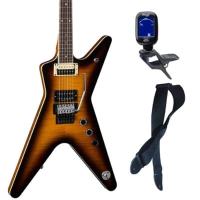 Dean Dimebag Far Beyond Driven ML Electric Guitar, Trans Brazilia, Bundle image 1