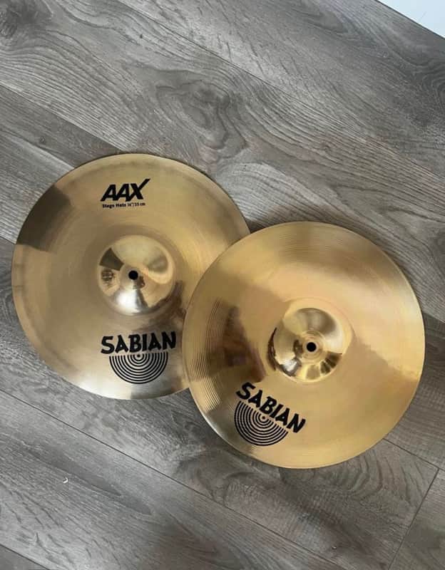 Sabian 14" AAX Stage Hi-Hats image 1