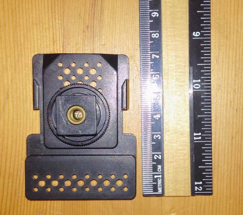 Sennheiser CA2 Camera Adaptor + Cold Shoe - for EW Bodypacks e.g. EK100 G2 G3 G4 image 1