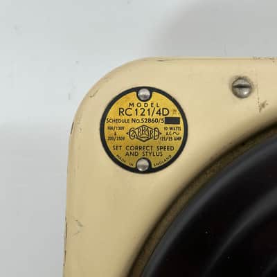 Garrard RC121/4D 4 Speed Auto Console Turntable image 2