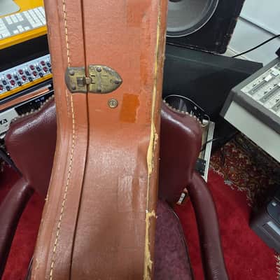 Guild Brown Early Hollowbody/Semi Hollow Guitar Case 1950s 1960s image 10