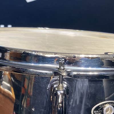 Slingerland - 5x14" Chrome Over Wood 8-Lug Snare Drum 1979 image 6