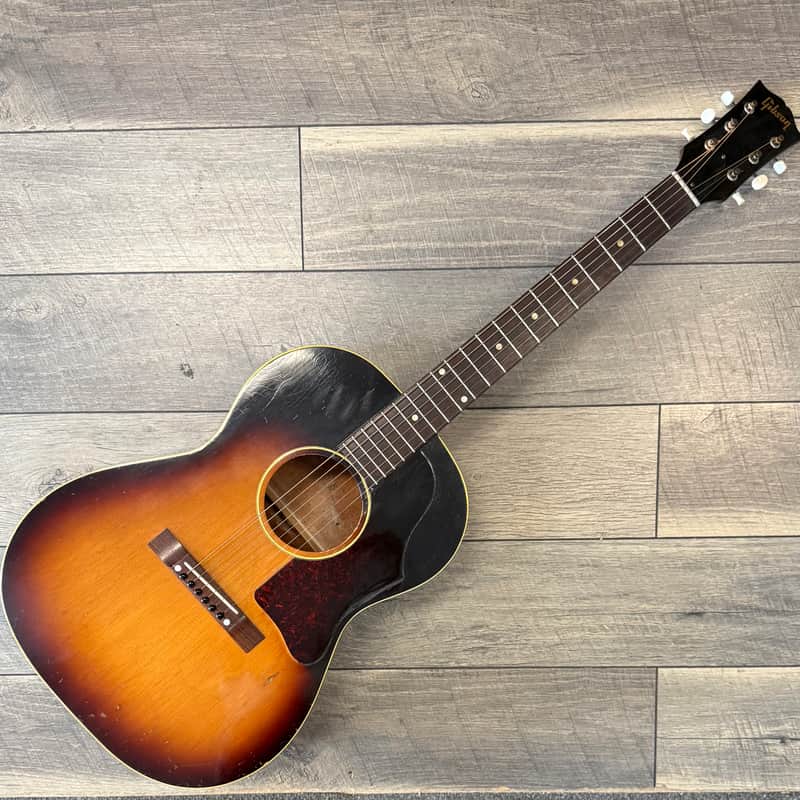 1958 Gibson LG-1 Acoustic Guitar – Vintage Tone, Very Good Condition - Sunburst image 1