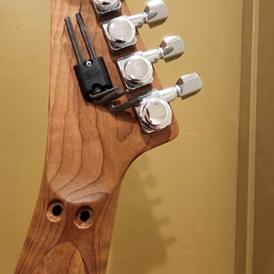 Warmoth Soloist/Strat Roasted Flame Maple and Alder image 15