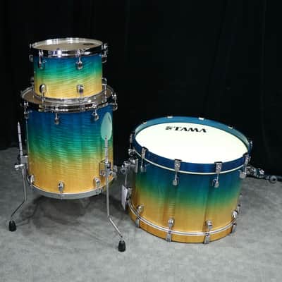 TAMA Starclassic Maple Drumkit 22X14, 12X8, 16X16 - Marine Shore image 3