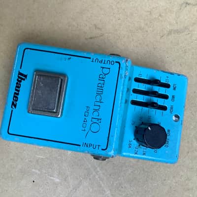 Ibanez PQ-401 Parametric EQ Equalizer 1980s - Blue image 6