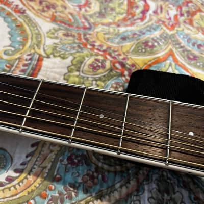 Fender Paramount PM-3 Standard Acoustic Electric Guitar w Strap image 11
