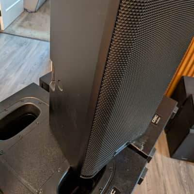 QSCK12.2 12'' Active 2-Way Loudspeaker (Pair), QSC KS112 Powered Subwoofer (pair), 2 Mounting Poles image 24