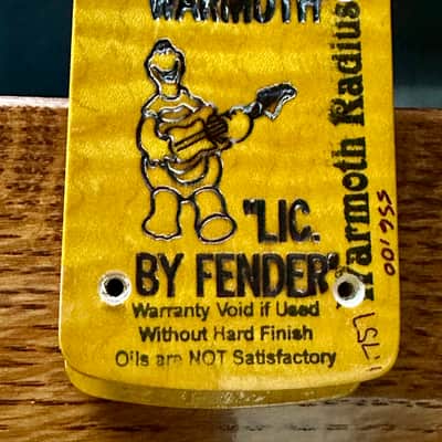 Warmoth 5A Flame Maple SRV Stratocaster Neck image 9