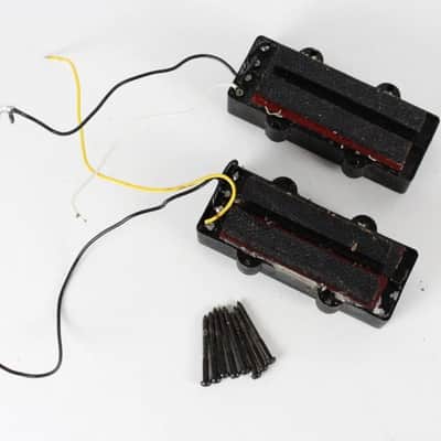 RARE 2001 Fender American Deluxe Zone Bass Premium Bass Set of 2 PICKUPS USA image 2