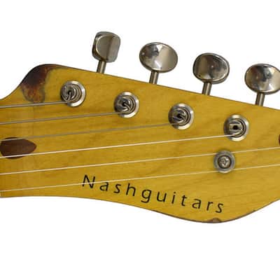 Nash T-57 Butterscotch MN Ash Heavy Aged image 5