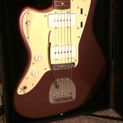 Fender Japan CIJ Q Jazzmaster Reissue Left-Handed MIJ JM66-96L Burgundy Mist MH image 7