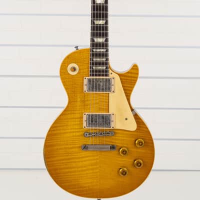Gibson Custom Shop 1959 Les Paul Standard Reissue Murphy Lab Ultra Heavy Aged Electric Guitar, Rosewood Fingerboard, Lemon Burst image 15