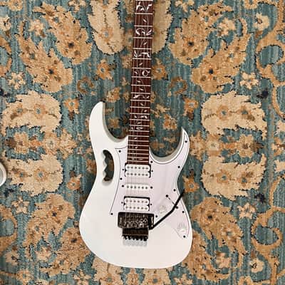 Ibanez JEMJR-WH Steve Vai Signature with Jatoba Fretboard 2018 - Present - White image 7