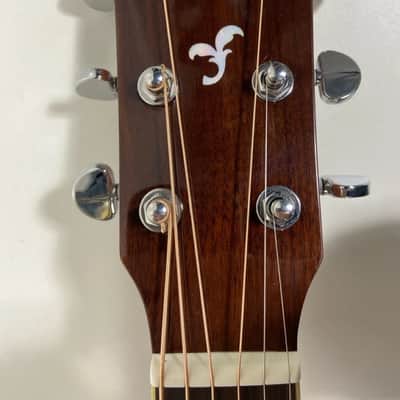 Yamaha FG-TA TransAcoustic Dreadnought 2010s - Vintage Tint image 7