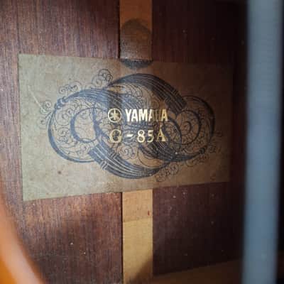 Yamaha G-85A Nylon Acoustic Guitar with Case G85A Lot 82-571 image 4