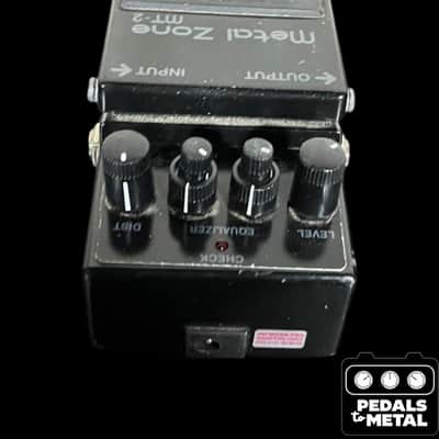 Boss MT-2 Metal Zone (Silver Label) 1991 - Present - Black - X16699 image 4