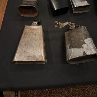 (11) Cowbells. (7) LP plus Vintage Cowbells image 5