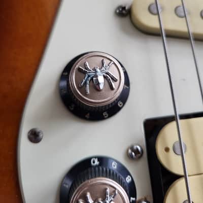 3 ×Tone-Regler für E-Gitarre Guitar Stratocaster Spinne Schwarz image 4