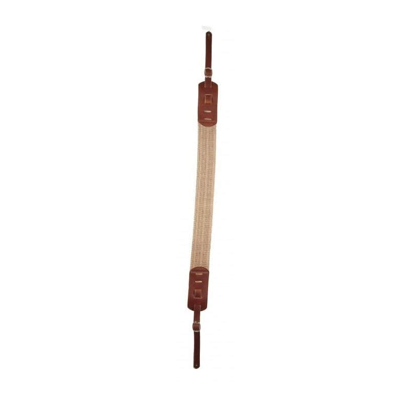 LM Products AC-1, 3-Inch Wide Cotton Blend Weave Adjustable Guitar Strap image 1