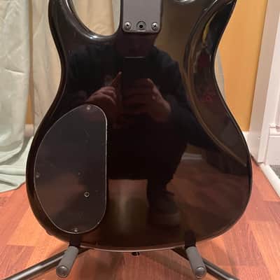 *VINTAGE* 1987 Black Peavey Dyna-Bass Active Electronics Made In USA image 15