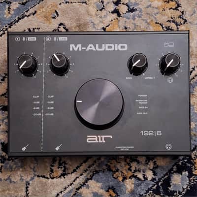 M-Audio AIR 192|6 USB Audio / MIDI Interface 2019 - 2020 - Black image 4