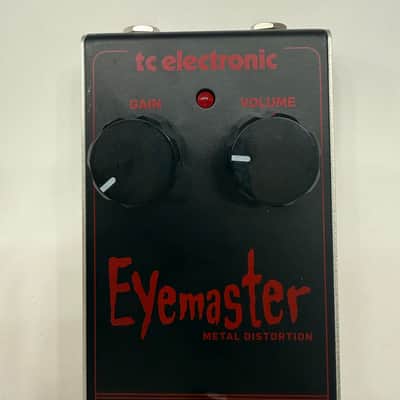 TC Electronic Eye Master Metal Distortion True Bypass Guitar Effect Pedal image 2