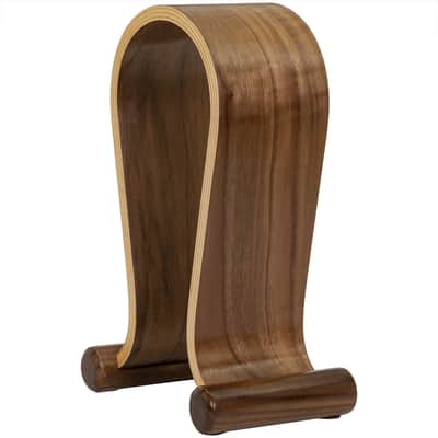 Sony 1000X THE COLLEXION Wireless Headphones, Black / Deco Essentials Wood Stand Bild 3