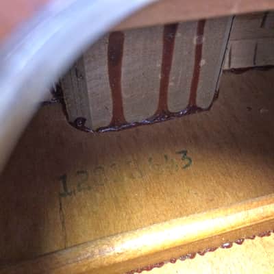 1968 Silvertone Acoustic Guitar 643 12149 1281H643 Made in USA by Harmony! image 24