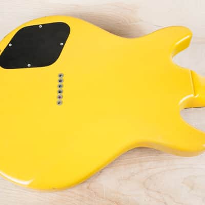 Yamaha SG-RR Standard MIJ 1989 Lime de Mahogany Yellow Vintage Japan P-90 PUs w/ Bag image 14