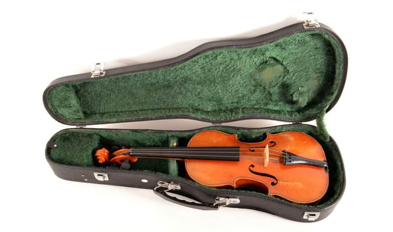 Rare Vintage 1/4 Quality Labaled Violin+Original Hard Case~TOP Promotional Price~instrument for kids image 1