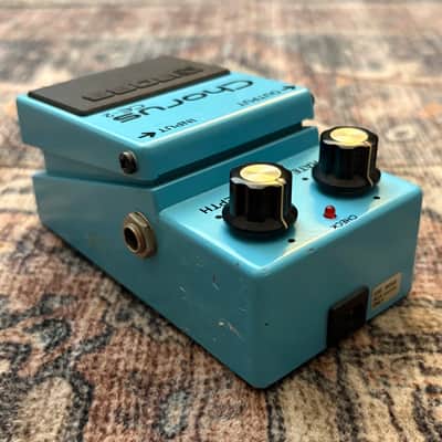 1986 Boss CE2 Chorus Vintage Green Label MIJ Made In Japan Guitar Effect Pedal! image 4