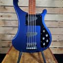 Rickenbacker 4003S/5 5 2019 Midnight Blue - 5 String Rick Bass - W/Hardshell Case - ROCK