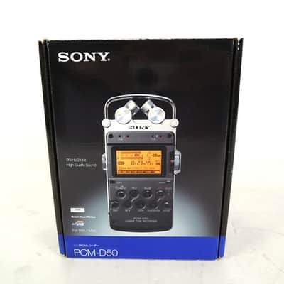 Sony PCM-D50 Professional Portable Stereo Dig. Audio Recorder (with accessories) image 1