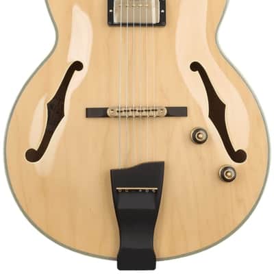 Ibanez PM200 Pat Metheny Signature Hollwbody Electric Guitar - Natural image 2
