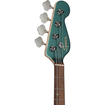 Squier Paranormal Rascal HH Bass Guitar, Sherwood Green image 3