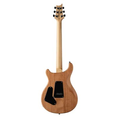 PRS SE "Exotic" Custom 24 Swamp Ash Burl Electric Guitar - Natural image 8