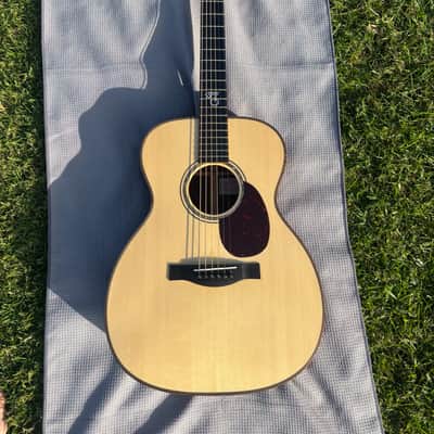 Santa Cruz OM Moon Spruce / Cocobolo “Luna” Custom 2015–Rare SCGC image 2