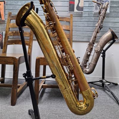 Selmer Mark VI Bari Sax, Keyed to low "A" image 2