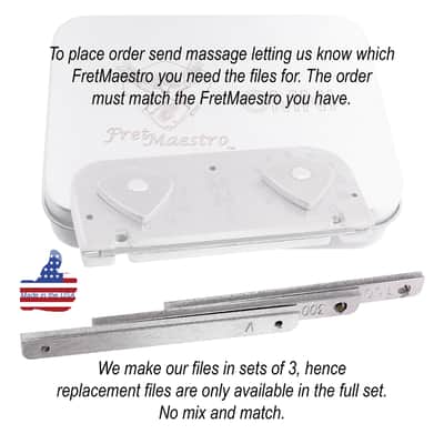 Fret Leveling System - FretMaestro Replacement Diamond Files image 2