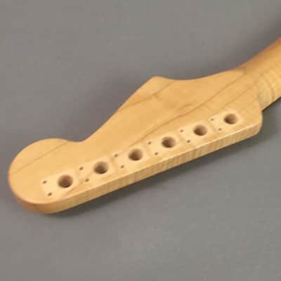 Ultra Rare Vintage Fender Lefty Stratocaster Neck 2003 Strat Rosewood Super Flame Maple 🍁 image 22