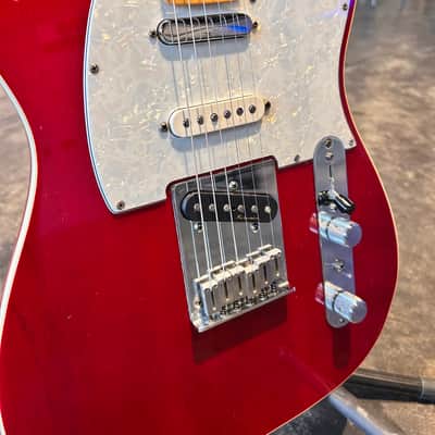 Fender American Deluxe Nashville Telecaster 1998 - Red image 4