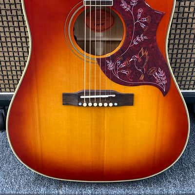 Epiphone Hummingbird Inspired by Gibson 2025 - Cherry Sunburst image 1