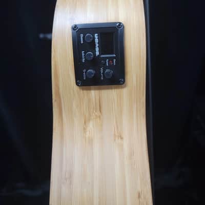 Kala UBASS-BMB-FS Solid Bamboo Fretted U-Bass - Natural image 3