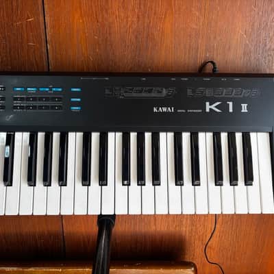 Kawai K1ii digital PCM-waveform synthesizer w/ box power supply image 3