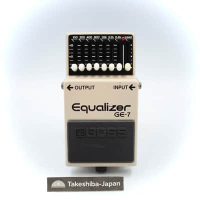 Boss GE-7 Equalizer 1988 Made in Japan ACA Vintage Guitar Effect Pedal 903828