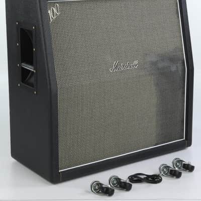 Marshall 1960AHW 120-watt 4 x 12-inch Handwired Speaker Cabinet - Black Tolex (1960AHWU3) image 1