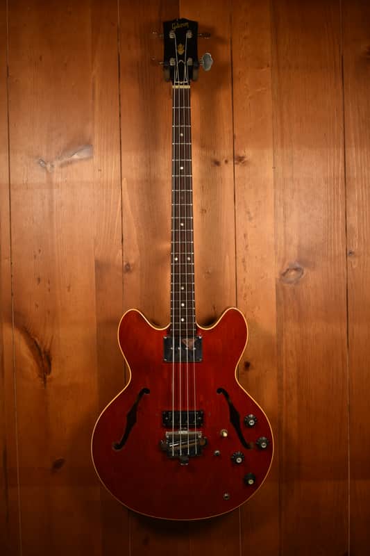 Gibson EB-2D 1967 Cherry Red image 1