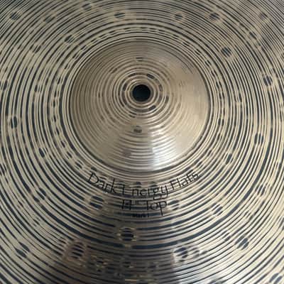 Paiste 14" Signature Dark Energy Mark I Hi-Hat Cymbals (Pair) 2004 - Present - Traditional image 5